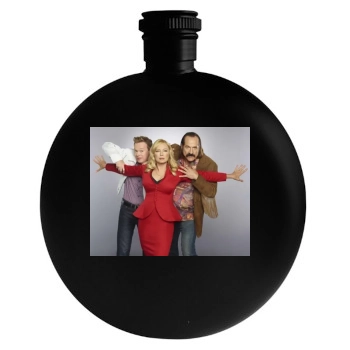 Traci Lords Round Flask