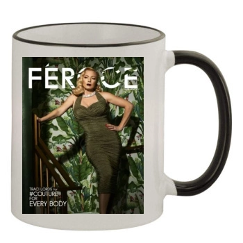 Traci Lords 11oz Colored Rim & Handle Mug