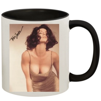 Traci Lords 11oz Colored Inner & Handle Mug