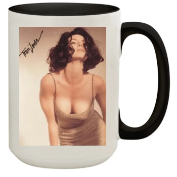 Traci Lords 15oz Colored Inner & Handle Mug