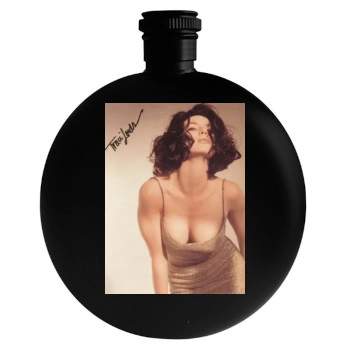 Traci Lords Round Flask