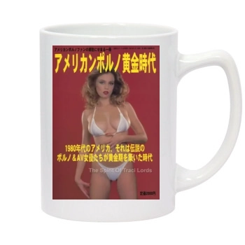 Traci Lords 14oz White Statesman Mug