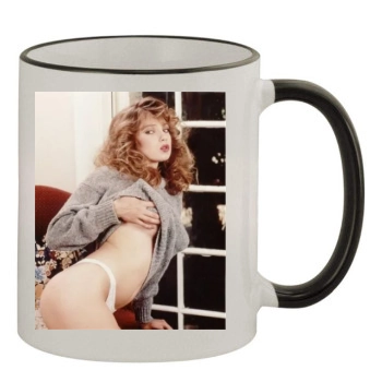 Traci Lords 11oz Colored Rim & Handle Mug