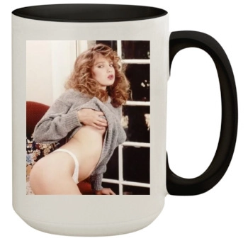 Traci Lords 15oz Colored Inner & Handle Mug