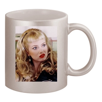 Traci Lords 11oz Metallic Silver Mug