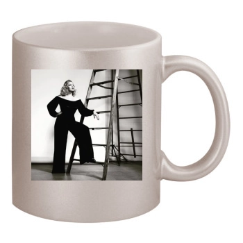 Traci Lords 11oz Metallic Silver Mug