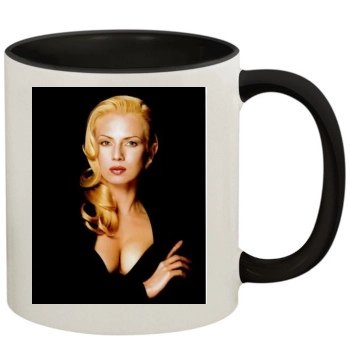 Traci Lords 11oz Colored Inner & Handle Mug