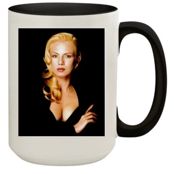 Traci Lords 15oz Colored Inner & Handle Mug