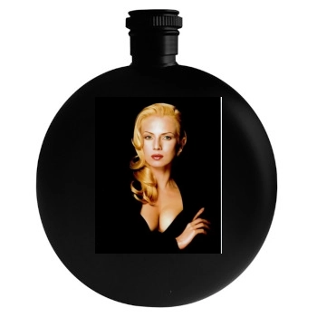 Traci Lords Round Flask