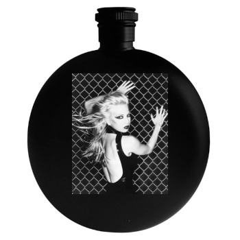 Traci Lords Round Flask