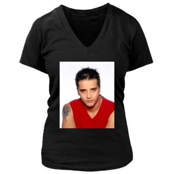 A1 Women's Deep V-Neck TShirt