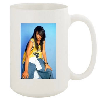 Aaliyah 15oz White Mug