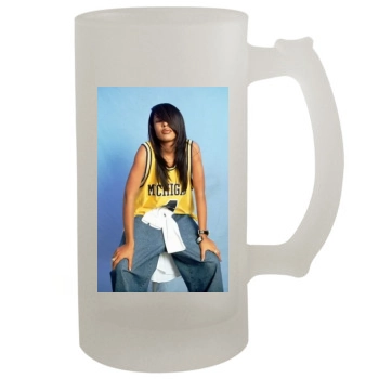 Aaliyah 16oz Frosted Beer Stein