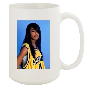 Aaliyah 15oz White Mug