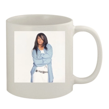 Aaliyah 11oz White Mug