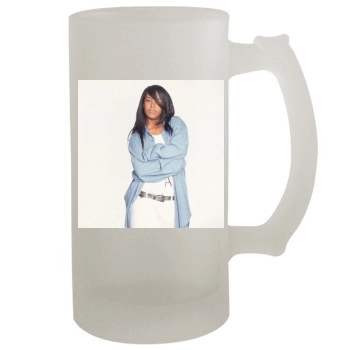 Aaliyah 16oz Frosted Beer Stein