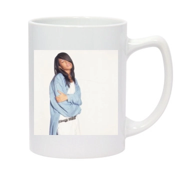 Aaliyah 14oz White Statesman Mug