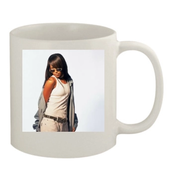 Aaliyah 11oz White Mug