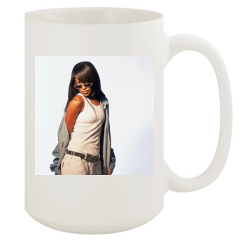 Aaliyah 15oz White Mug