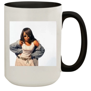 Aaliyah 15oz Colored Inner & Handle Mug