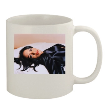 Aaliyah 11oz White Mug