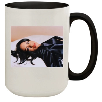 Aaliyah 15oz Colored Inner & Handle Mug