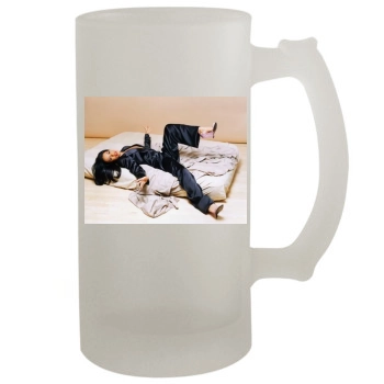 Aaliyah 16oz Frosted Beer Stein