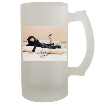 Aaliyah 16oz Frosted Beer Stein