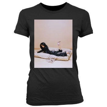 Aaliyah Women's Junior Cut Crewneck T-Shirt