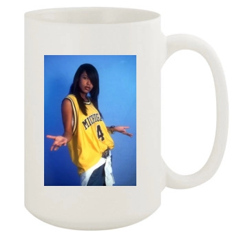 Aaliyah 15oz White Mug