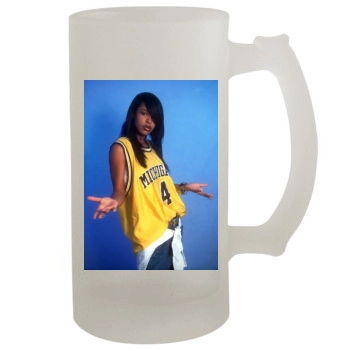 Aaliyah 16oz Frosted Beer Stein