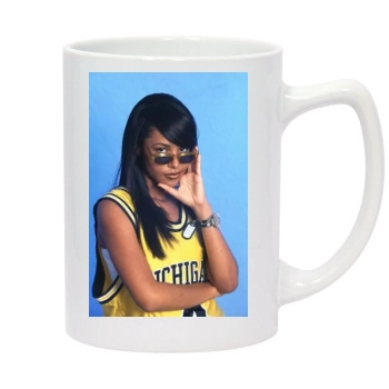 Aaliyah 14oz White Statesman Mug