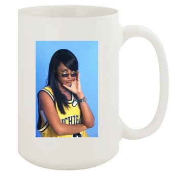 Aaliyah 15oz White Mug