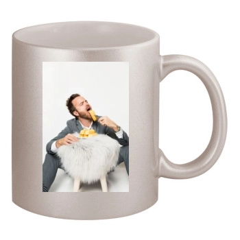 Aaron Paul 11oz Metallic Silver Mug