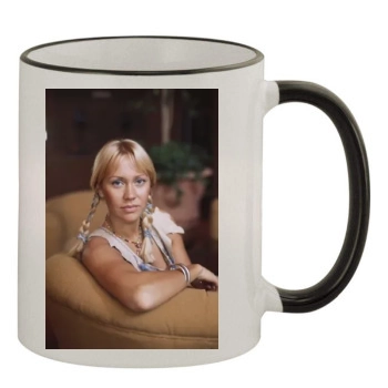 ABBA 11oz Colored Rim & Handle Mug