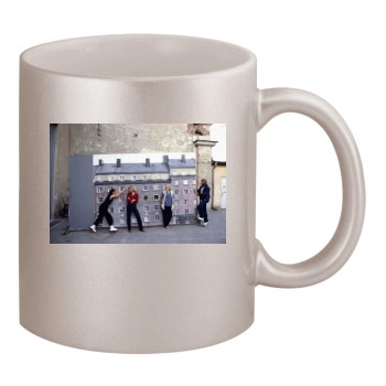 ABBA 11oz Metallic Silver Mug