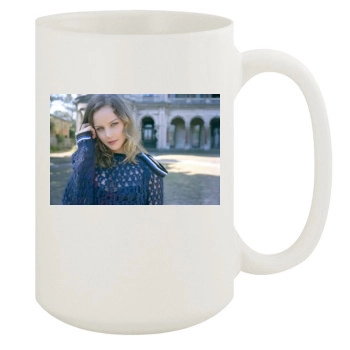 Abbie Cornish 15oz White Mug