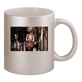 Abbie Cornish 11oz Metallic Silver Mug