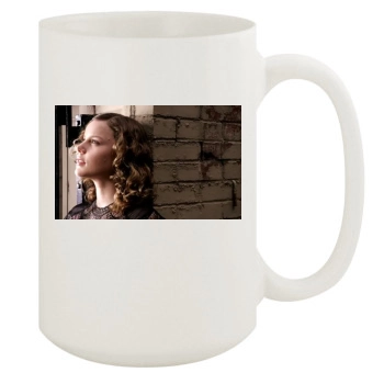 Abbie Cornish 15oz White Mug