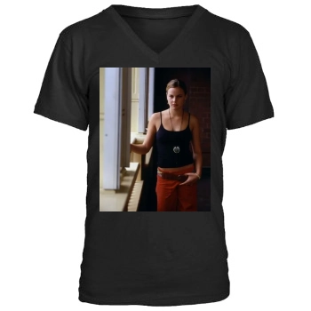 Abbie Cornish Men's V-Neck T-Shirt