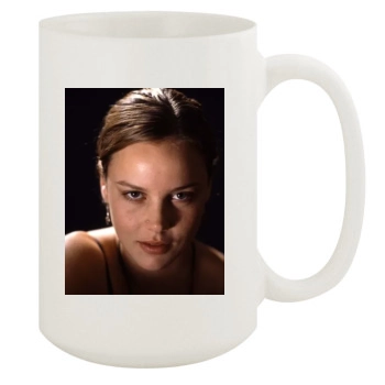 Abbie Cornish 15oz White Mug