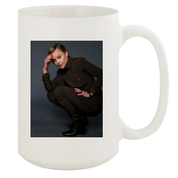 Abbie Cornish 15oz White Mug