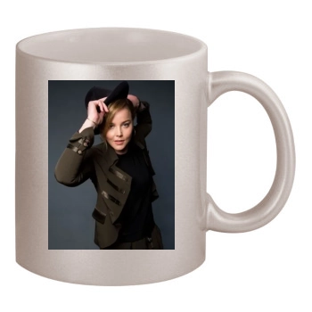 Abbie Cornish 11oz Metallic Silver Mug