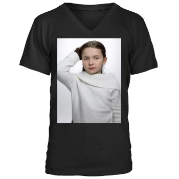 Abigail Breslin Men's V-Neck T-Shirt