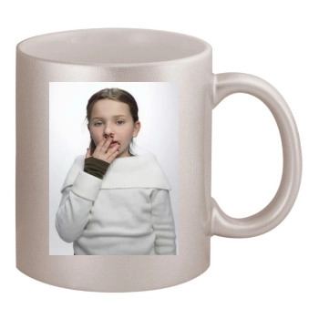 Abigail Breslin 11oz Metallic Silver Mug