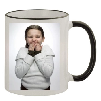 Abigail Breslin 11oz Colored Rim & Handle Mug