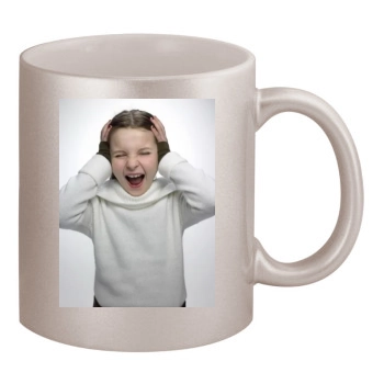 Abigail Breslin 11oz Metallic Silver Mug