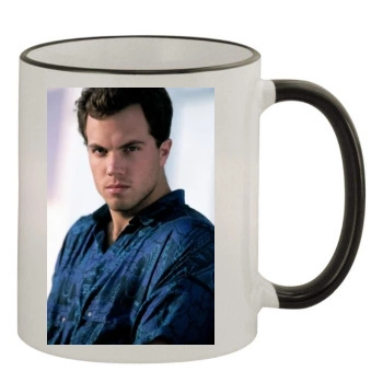 Adam Baldwin 11oz Colored Rim & Handle Mug