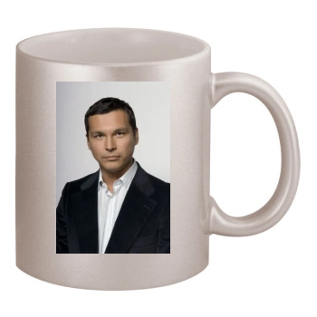 Adam Beach 11oz Metallic Silver Mug