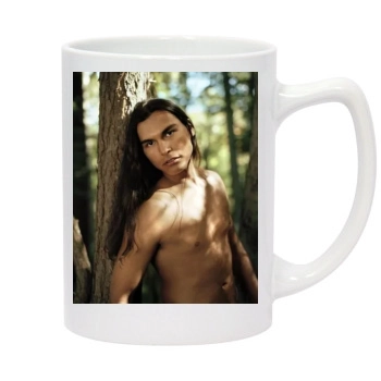 Adam Beach 14oz White Statesman Mug